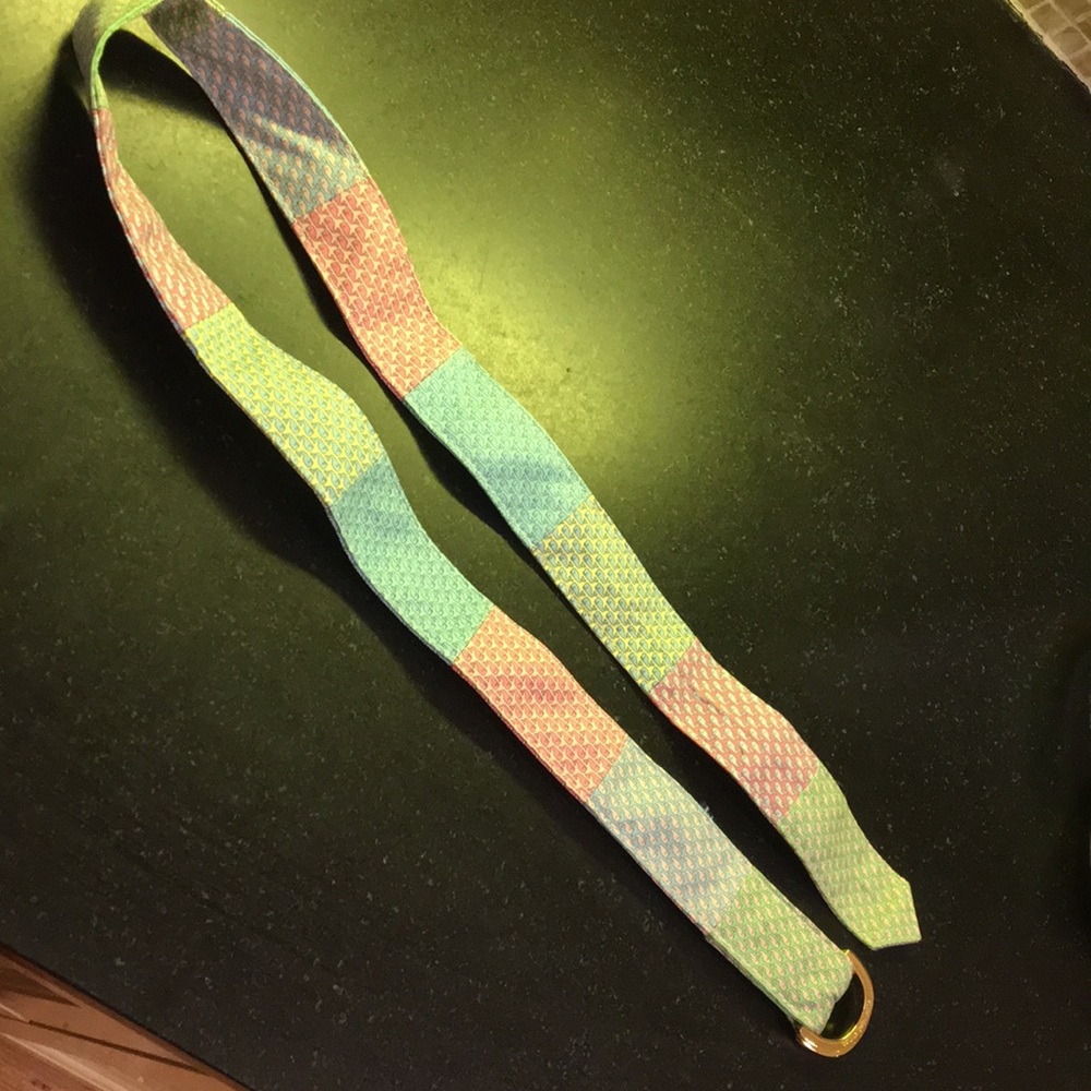 Vineyard Vines Whale Pattern Belt